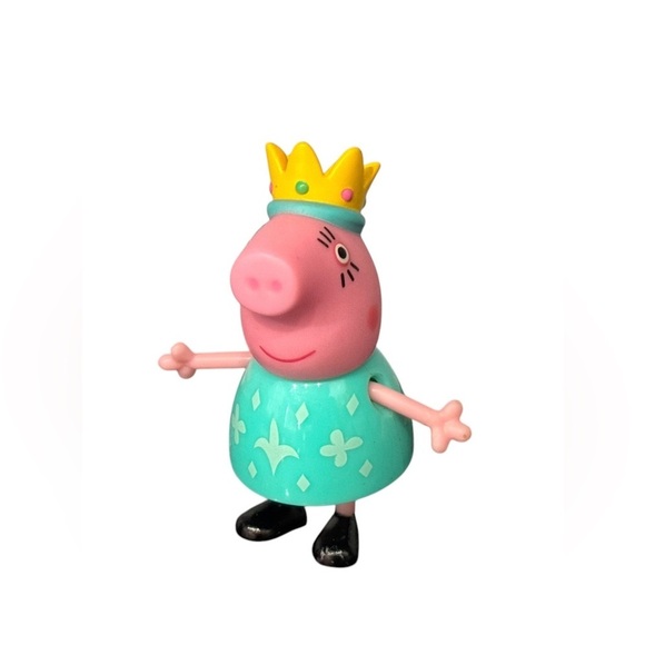 Peppa Pig Castle King & Queen Mommy & Daddy Pig Toy Figures - Picture 3 of 6